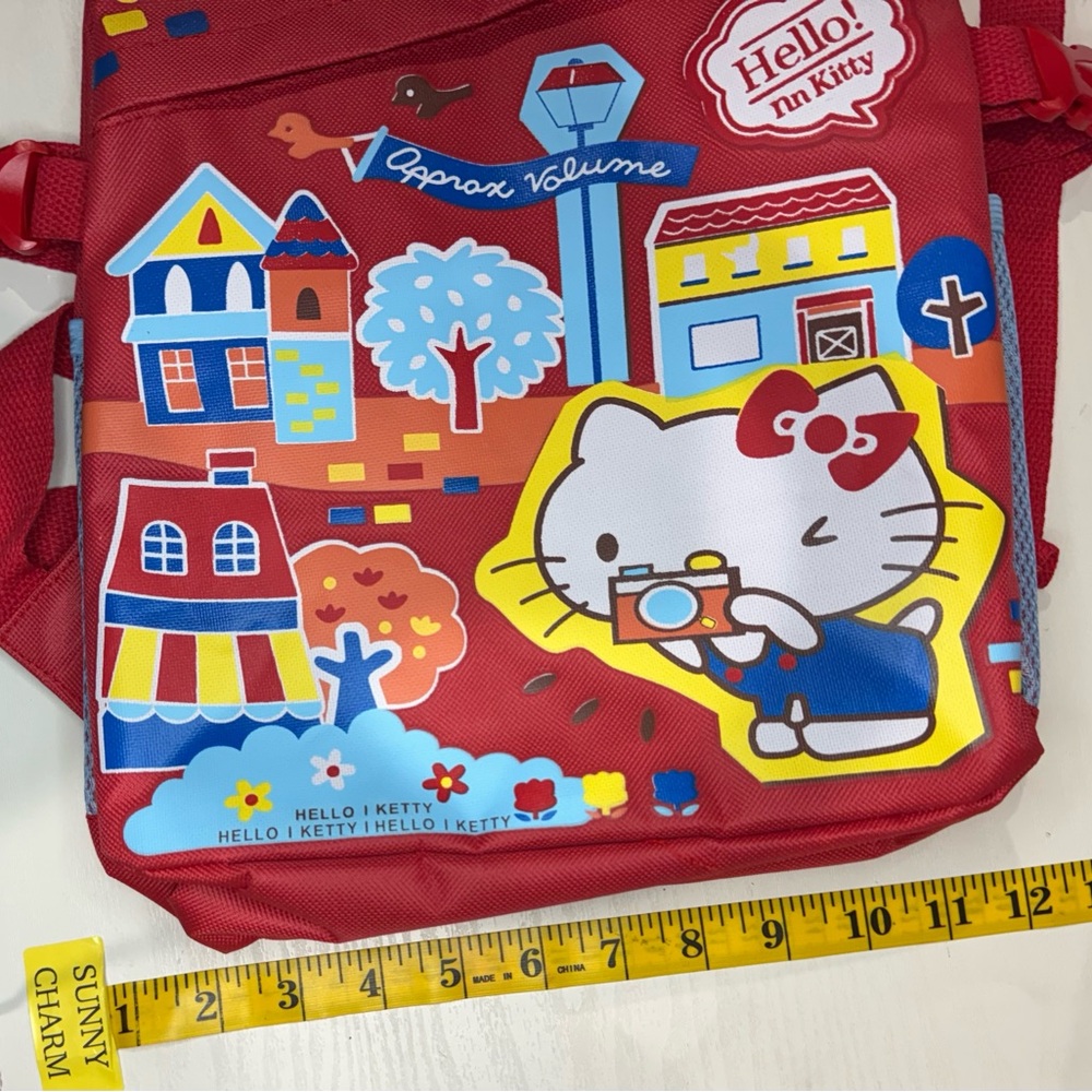 Kitty Red Backpack - Picture 2 of 6